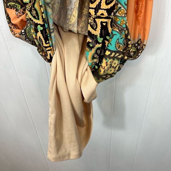 NWT Boston Proper Boho Paisley Midi Dress Sz 4 - Picture 14 of 15